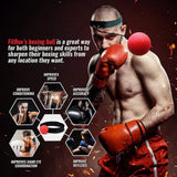 Reflexbal voor bokstraining – PunchPro