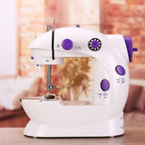 Mini Naai Machine Draagbaar Elektrisch + Voetpedaal Bivolt 110V/220V