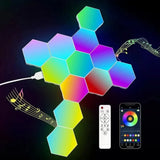 Interactieve Zeshoekige Verlichting – GlowHex