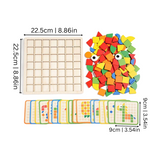 Houten puzzel voor peuters - EcoPuzzle