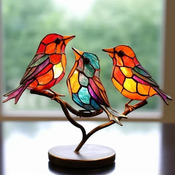 Luxueuze Vogelstandbeelden van Glas – EleganBird