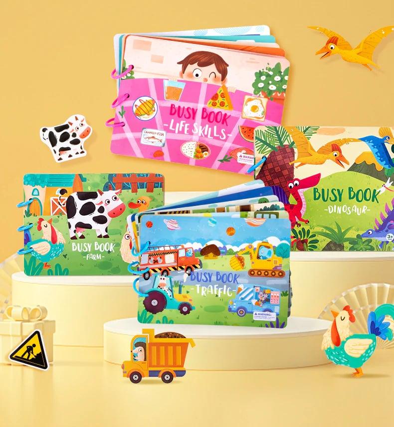 BusyBook™ - Zintuigenboek voor kinderen