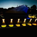 Zonne-energie Buiten Op- en Neerlichten – Energiezuinige Wandverlichting voor Tuinen & Terrassen