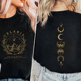 Velaris Stad Van Sterrenlicht Sweatshirt Achterontwerp