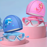 Zeemeermin Zwembril en Badmuts Set voor Kinderen – Comfort & Speelse Bescherming in het Water