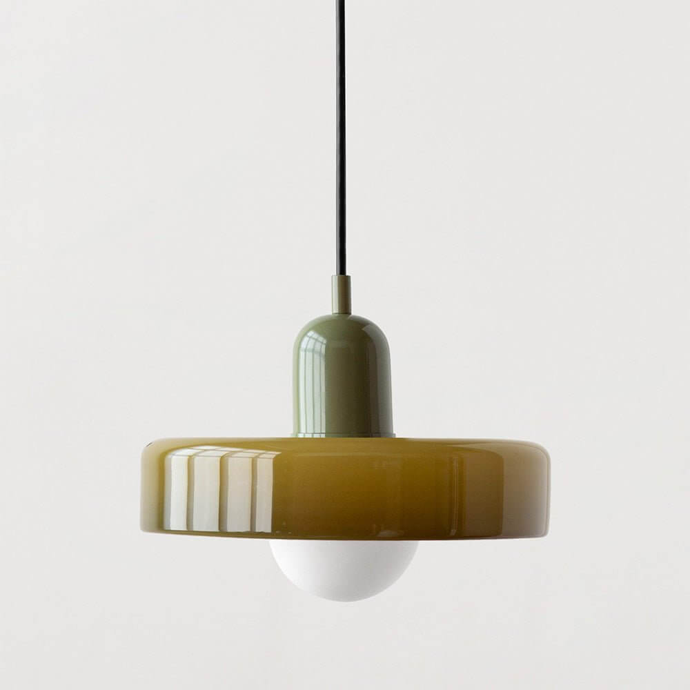 Kleurrijke Glas Hanglamp - Modern Design