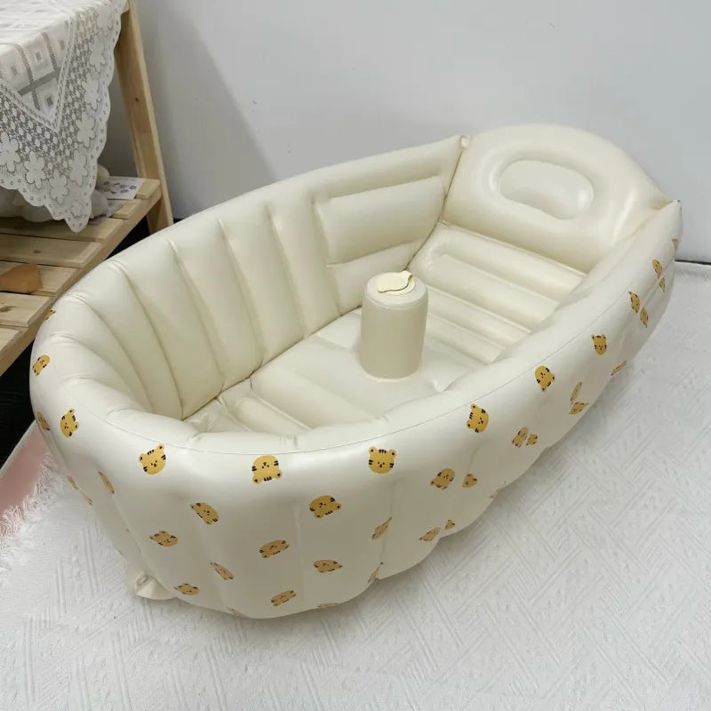 Opblaasbaar Baby-Bad voor Reizen – BubbleNest