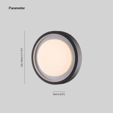Moderne LED Wand- en Plafondlamp