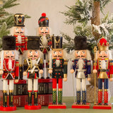NutcrackerJoy - Houten Notenkraker soldaat figuur voor tijdloze kerst charme