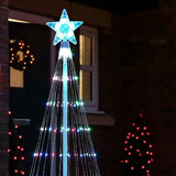 XmasRay | Multikleurige LED Geanimeerde Buitenkersboom Verlichting