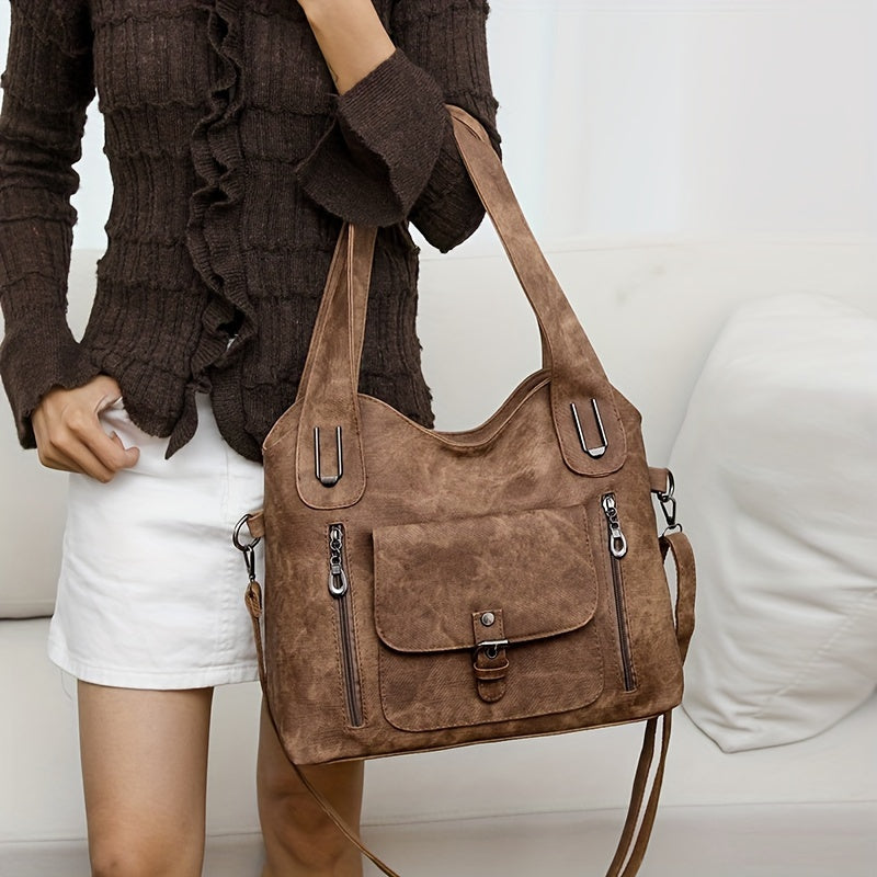 Vintage Chic Schoudertas – Praktisch en Elegant