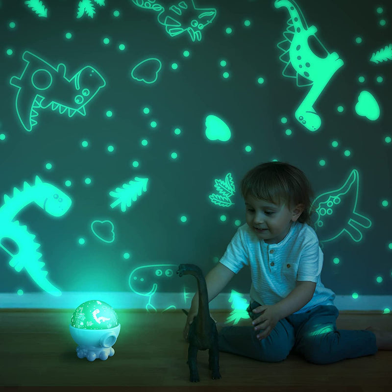 LED Nachtlampje met Oceanen & Sterrenhemelprojectie + Muziekfunctie - DreamAura