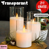 Candle | Realistische kaarsenset 2 + 1 GRATIS