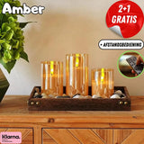 Candle | Realistische kaarsenset 2 + 1 GRATIS
