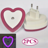 HeartGlow LED Nachtlampje - Slimme Dusk-to-Dawn Nachtverlichting
