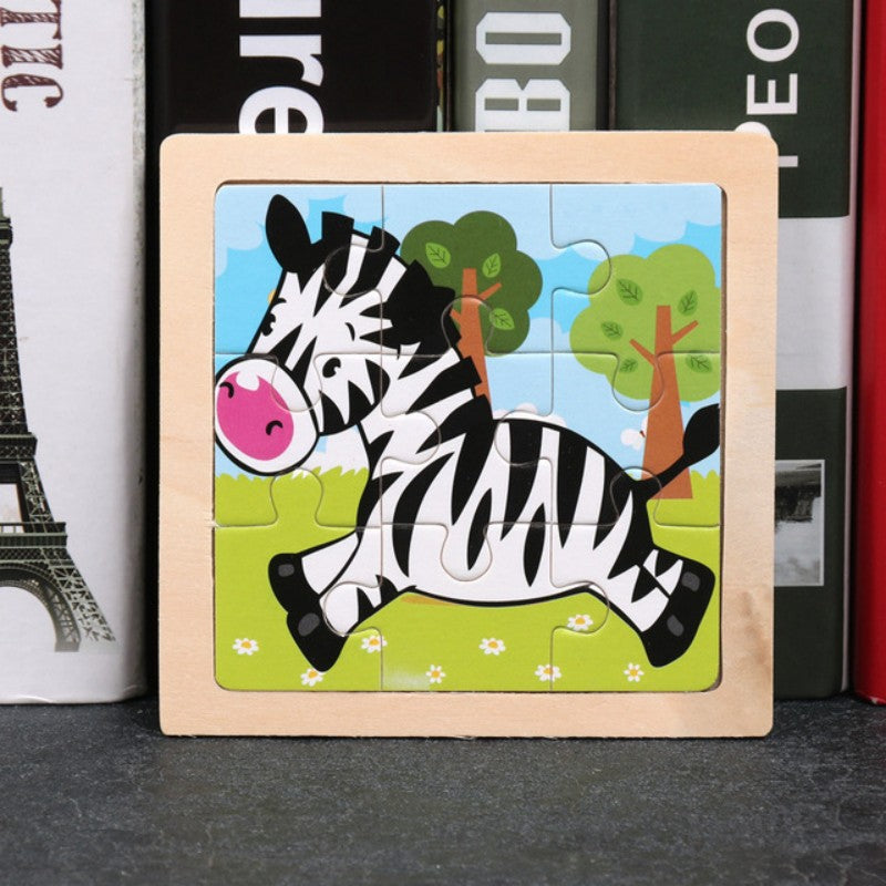 Educatieve Houten Puzzel – Voor jonge ontdekkers