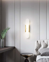 Moderne Wandlamp - Albast & Metaal