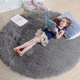 Ronde Fluffy Tapijt - Clouda