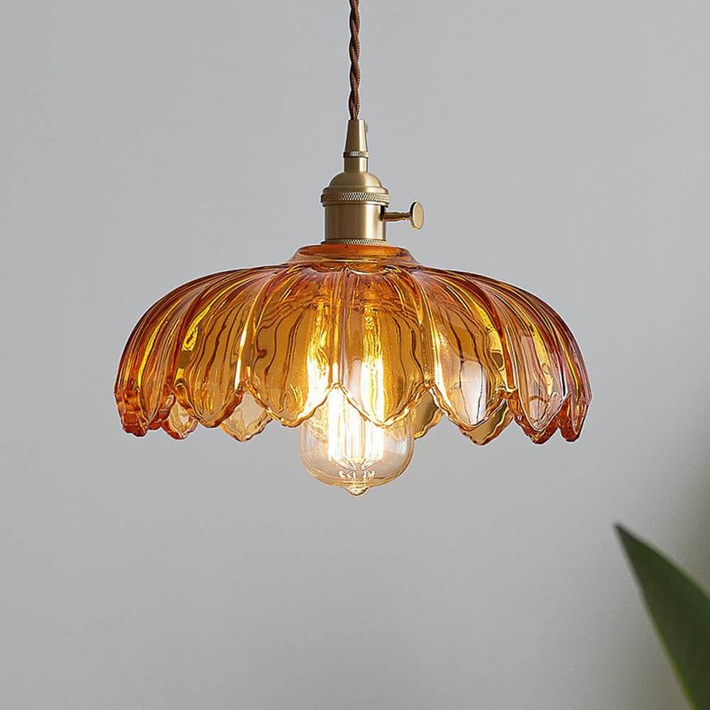 Hanglamp Glas - Romantische Sfeer