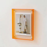 Vibrant Acryl Fotolijst Met Gekleurde Randen