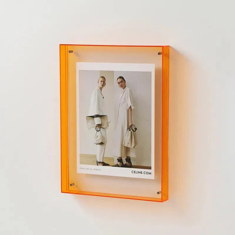 Acrylook Fotolijst | Woonaccessoires | Transparante acryl fotolijst in moderne stijl