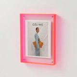Vibrant Acryl Display Frame – Hedendaagse Kleurrijke Fotohouder