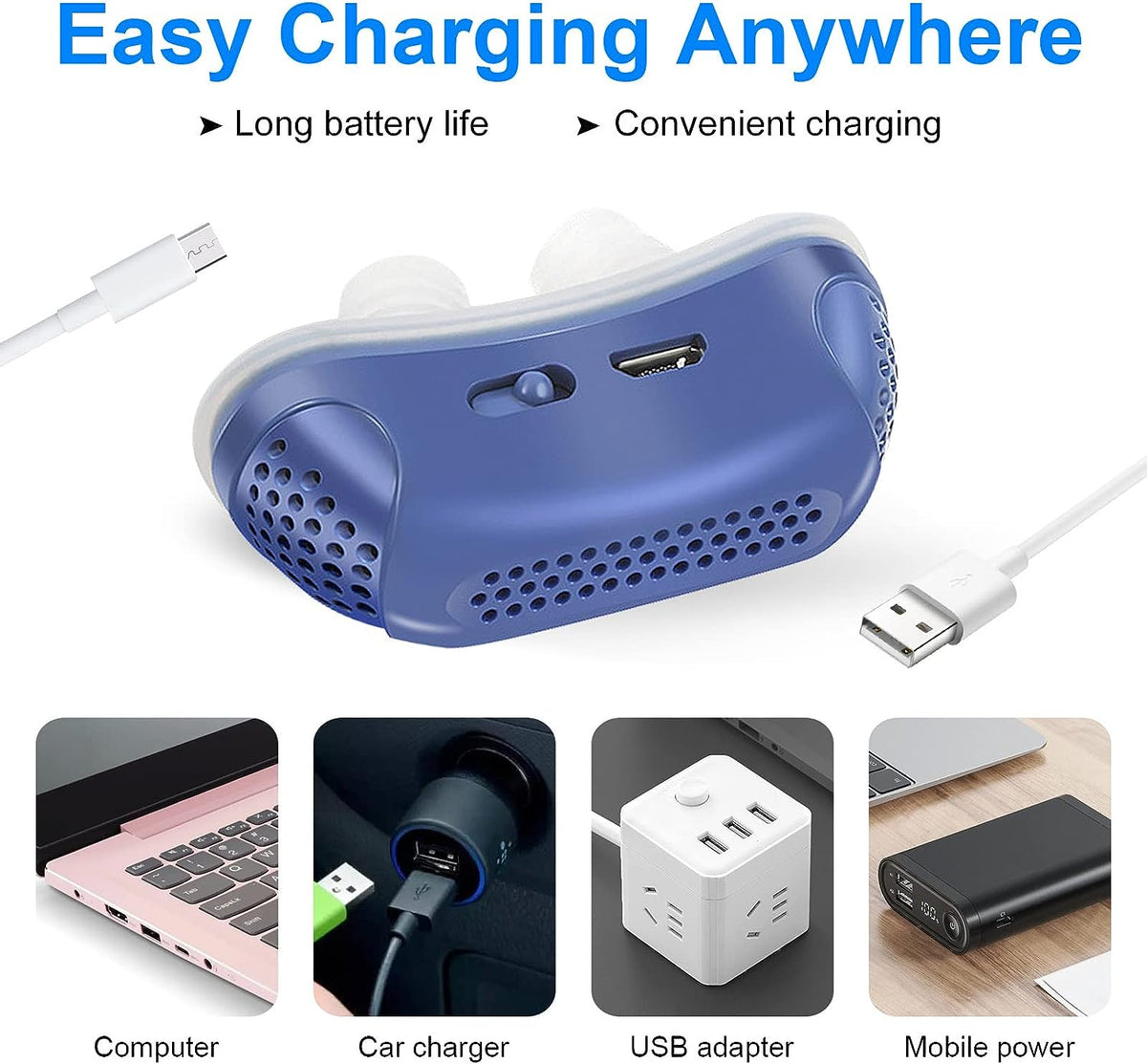 Micro CPAP apparaat - Anti-snurken