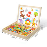 Magnetisch dubbelzijdig tekenbord-set – MiniArt Studio