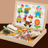 Magnetisch dubbelzijdig tekenbord-set – MiniArt Studio