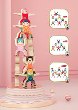 Woods™ Stapelspel - Creatief & Educatief Kinderspeelgoed