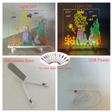 Tekenlicht - Creatief LED Tekenbord - Kinderen