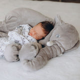 PlushElephant Knuffelkussen – Superzacht & Comfortabel voor Baby's en Kinderen