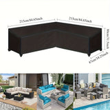 ShieldGuard Outdoor Hoes – Robuuste Bescherming voor V-vormige Loungesets