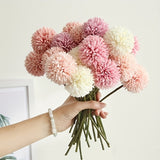 Set van 5 Kunst Chrysant Bloemen – Realistische Bloemstukken voor Bruiloften en Huisdecoratie