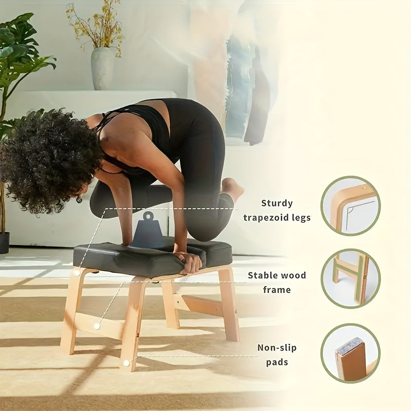 BalancePro Yoga Kopstandbank – Comfort en Stabiliteit voor Yoga Enthousiastelingen