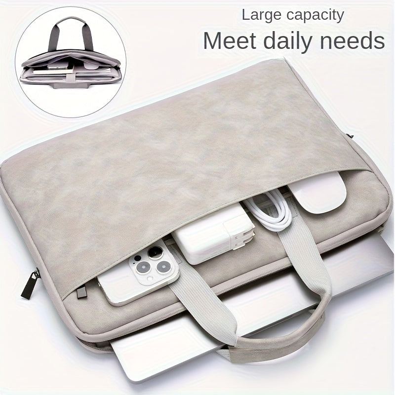 UrbanCarry PU Laptoptas – Elegant en Praktisch voor Elke Werkdag