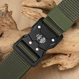 Unisex Tactische Nylon Riem – Stevig, Ademend en Veelzijdig