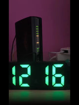 LED Projectie Wekker – Temperatuur- en Datumweergave met USB Voeding