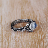 Stijlvolle Maansteen Statement Ring – Iris