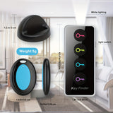 Sleutels Finder met 4 Ontvangers – LED Zaklamp & Draagbaar Ontwerp