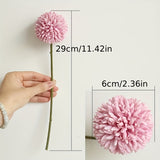 Set van 5 Kunst Chrysant Bloemen – Realistische Bloemstukken voor Bruiloften en Huisdecoratie