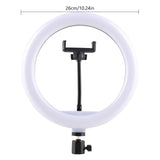 10-inch Beauty Ringlamp met 55 cm Statief – Perfect voor Fotografie, Videografie en Make-up