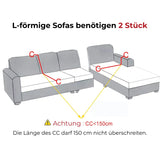 SofaSnug - Elastische Sofabescherming van Fluweel die Geld Bespaart