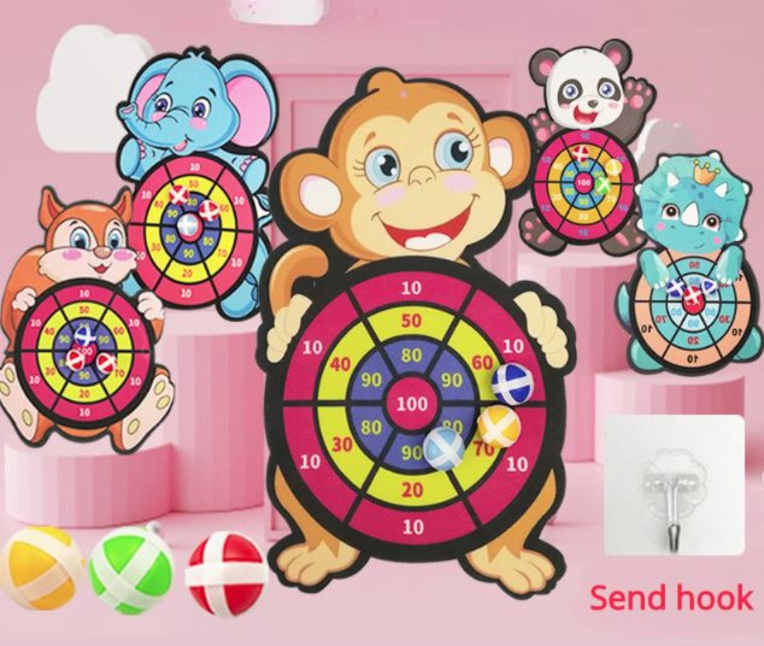 Leer-Dartspel voor Kinderen – Speelplezier met Leerfactor (1+1 Gratis)