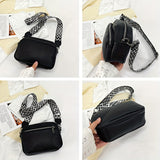 Modieuze Crossbody Tas voor Dames – Casual Schoudertas met Geometrisch Ontwerp