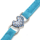 Sparkling Heart Kattenhalsband – Voeg een Luxueuze Touch Toe aan de Look van je Kat