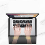 Opvouwbare beschermende tas–standaard 2-in-1 voor laptop | Premium hoes met standaardfunctie