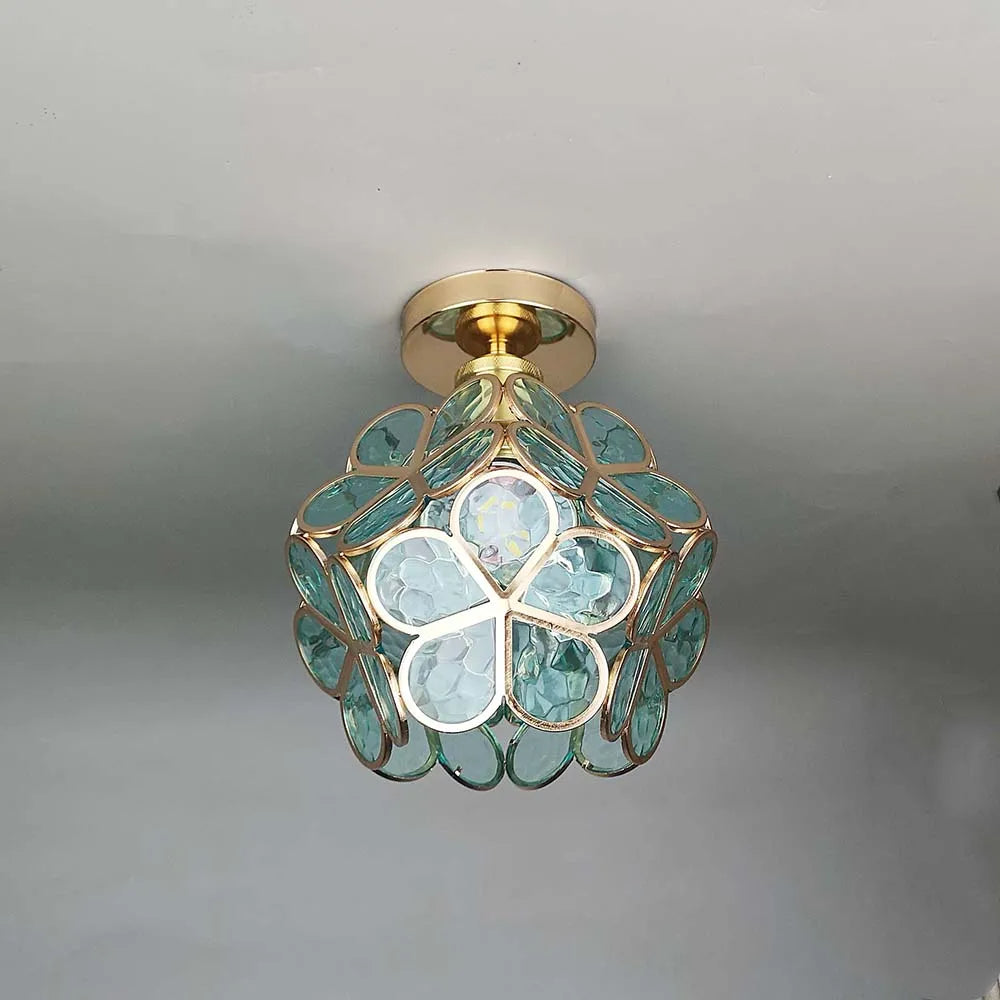Glasbloemen Plafondlamp - FloraGlow