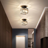 Moderne Kristallen Plafondlamp – CrystalGlow