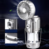 Solar Fan Light | Multifunctionele lamp met ventilator